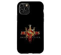 Jesus Saved My Life Christian Religious Jesús salvó mi vida Custodia per iPhone 11 Pro