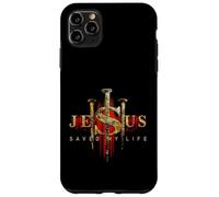 Jesus Saved My Life Christian Religious Jesús salvó mi vida Custodia per iPhone 11 Pro Max