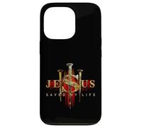 Jesus Saved My Life Christian Religious Jesús salvó mi vida Custodia per iPhone 13 Pro
