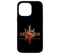 Jesus Saved My Life Christian Religious Jesús salvó mi vida Custodia per iPhone 14 Pro Max