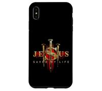 Jesus Saved My Life Christian Religious Jesús salvó mi vida Custodia per iPhone XS Max