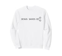 Jesus Saves! Share Node Minimal Text Evangelism Gospel Felpa