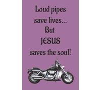 Jesus saves the soul: notebook | jesus | devotions | note taking | motorcycles
