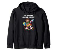 Jesus The Original Master Builder Christian Cross Faith Felpa con Cappuccio
