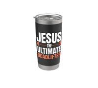 Jesus The Ultimate Deadlifter Bicchiere termico in acciaio inox doppia parete