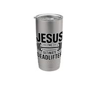 Jesus The Ultimate Deadlifter Bicchiere termico in acciaio inox doppia parete
