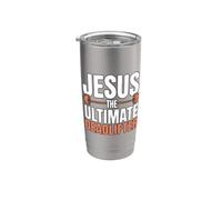 Jesus The Ultimate Deadlifter Bicchiere termico in acciaio inox doppia parete