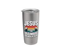 Jesus The Ultimate Deadlifter Bicchiere termico in acciaio inox doppia parete