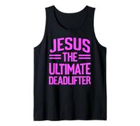 Jesus The Ultimate Deadlifter - Deadlifter per Sollevamento Pesi Canotta