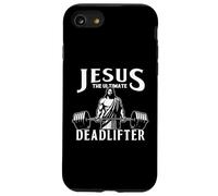 Jesus The Ultimate Deadlifter Funny Christian Workout Gym Custodia per iPhone SE (2020) / 7/8