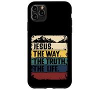 Jesus The Way Truth Life Women Men Kids Christian Worship Custodia per iPhone 11 Pro Max
