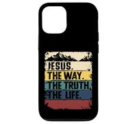 Jesus The Way Truth Life Women Men Kids Christian Worship Custodia per iPhone 12/12 Pro
