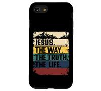 Jesus The Way Truth Life Women Men Kids Christian Worship Custodia per iPhone SE (2020) / 7/8