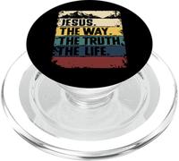 Jesus The Way Truth Life Women Men Kids Christian Worship PopSockets PopGrip per MagSafe