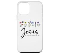 Jesus the Way Truth the Life Christian Bible Verse God Quote Custodia per iPhone 12 mini