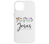 Jesus the Way Truth the Life Christian Bible Verse God Quote Custodia per iPhone 14 Plus