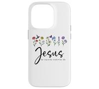 Jesus the Way Truth the Life Christian Bible Verse God Quote Custodia per iPhone 14 Pro