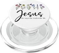 Jesus the Way Truth the Life Christian Bible Verse God Quote PopSockets PopGrip per MagSafe