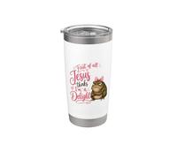 Jesus Thinks I'm A Delight Funny Toad Cute Christian Faith Bicchiere termico in acciaio inox doppia parete