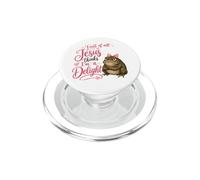 Jesus Thinks I'm A Delight Funny Toad Cute Christian Faith PopSockets PopGrip per MagSafe