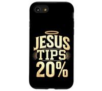 Jesus Tips 20% Scherzi del cameriere del barista -- Custodia per iPhone SE (2020) / 7 / 8