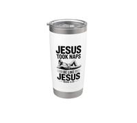 Jesus Took Naps Be Like Jesus Bicchiere termico in acciaio inox doppia parete