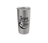 Jesus Took Naps Be Like Jesus Bicchiere termico in acciaio inox doppia parete