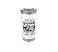 Jesus Took Naps I'm Just Trying To Be More Like Him Bicchiere termico in acciaio inox doppia parete