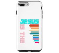 Jesus Way Light King Rock Vine Life Truth Alpha Healer Omega Custodia per iPhone 7 Plus/8 Plus