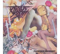 Jesus Wept Psychedelic Degeneracy Clear W/ Pink Center and Yellow Spl (Vinyl LP)