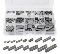 Jesustree 140pz Chiavi Set, Chiavi Parallele, Albero con Azionamento a Chiave Rotondo con Estremità Arrotondata 3 4 5 6 mm, con Scatola per Molteplici Usi, Buona Durata