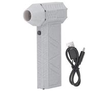 Jet Dry Blower 120.000 giri/min Mini asciugatrice portatile a batteria per auto 3 velocità regolabili Tipo C Super ventola ricaricabile per tastiera (Bianca)