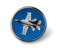 Jet Fighter Spille personalizzate per zaini Spilla da bavero alla moda per abiti Simpatici spille per cappelli per donne uomini divertente spilla per borsa divertente spilla vintage cool per