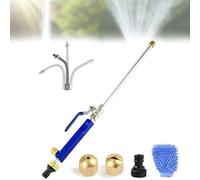 Jet-Flux Pressure Washer-2025 Upgraded Jet Flux Pressure Washer, with 2 Different Nozzles and Hose Connectors for Garden Hose and Car Washing (Blue)