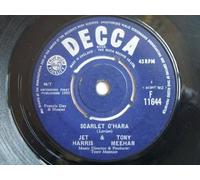Jet Harris & Tony Meehan - SCARLET O'HARA 7" (VINYL 45) UK DECCA 1963