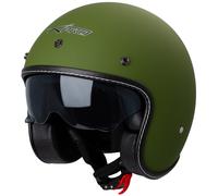 Jet Helmet Cafe Racer Open Face Motorcycle SunVisor Custom Scooter