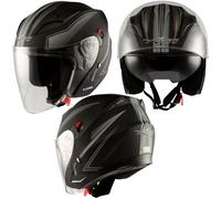 Jet Helmet Moto Scooter Certificate ECE 22-06 Double Visor