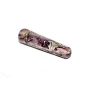 Jet International Bacchetta liscia ametista fantastica 4 pollici ca. Stick Healing Spiritual Divine India A ++ Crystal Therapy Geometry