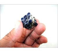 Jet International Cubo di piramide di sodalite 54 Gemma di cristallo di Lemuria Vastu