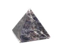 Jet International Incantevole piramide avventurina blu circa. 1.25"Earth Elements Simbolo Reiki Pentacolo Pietra preziosa Guarigione di cristallo Vastu Chakra Libretto gratuito Terapia di cristal