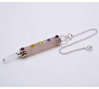 Jet International Pendolo con bacchetta di Chakra rosa energizzato
