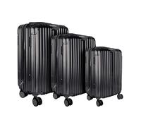 Jet Lag - VO1364 - Trolley Londra nero X3 40L 65L 100L Colorazione Viaggio Bagagerie Valigia