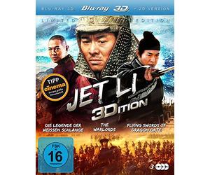 Jet Li Edition (Die Legende der WeiÃŸen Schlange / The Warlords / Flying Swords of Dragon Gate) (3 Blu-rays) [3D Blu-ray] [Edizione: Germania]