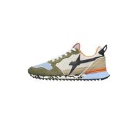 Jet-M. Suede/Textile/ST Camouflage Sole Militare-Celeste-Sand