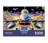 Jet Over TownDynamic Jigsaw Puzzles for Adults Offering 1000 Advanced And Challenging Puzzle Games Designed for Both Women And Men - These High-Engagement Jigsaw Puzzles Are Adults And Ki