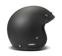 DMD Retro Nero Opaco Casco Jet (Nero Opaco) TG: XL (61)