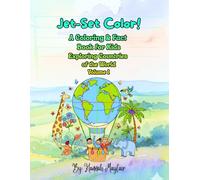 Jet-Set Color!: A Coloring & Fact Book for Kids Exploring Countries of the World Volume 1