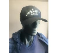 Jet Set St. Moritz Luxury Flexfit cappello baseball cap nero unisex taglia unica