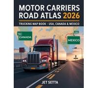 Jet Setta Motor Carriers Road Atlas 2026 (Tascabile)