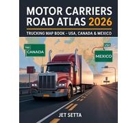 Jet Setta Motor Carriers Road Atlas 2026 (Tascabile)